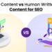 An Overview of AI Content vs Human Generated Content